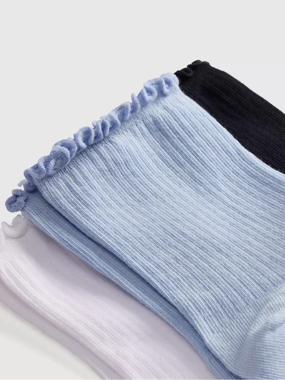 Levi's Short Cut Lettuce Socks (3 Pack) Women's